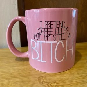 I pretend coffee helps but I’m still a….